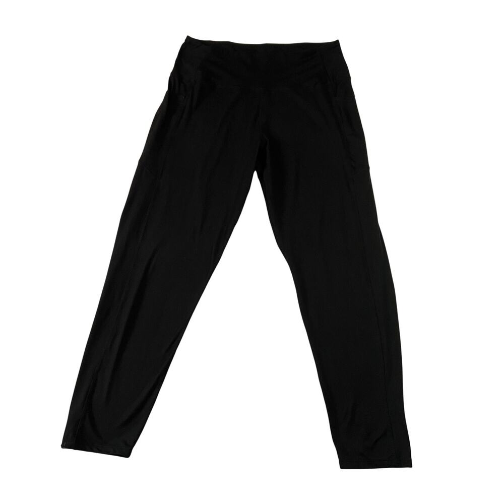 Women's High Rise Cargo Skinny Leggings Size 2XL Stretch Pull On Minimalist